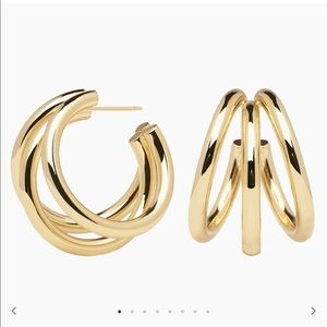 PDPAOLA ‘True Gold’ Earrings